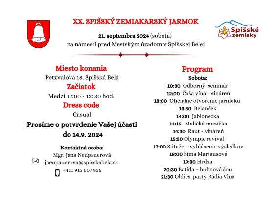 spišský zemiakarský jarmok