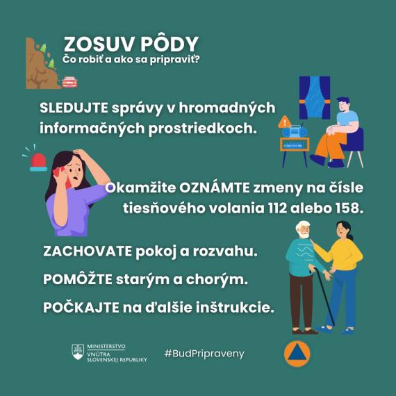 zosuv pôdy